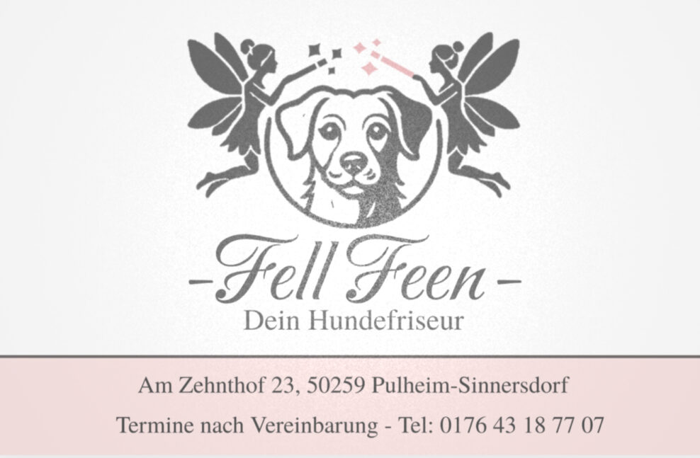 Willkommen bei den FellFeen – dein Hundefriseur in Pulheim-Sinnersdorf 🐾✨ Willkommen bei den FellFeen – dein Hundefriseur in Pulheim-Sinnersdorf 🐾✨